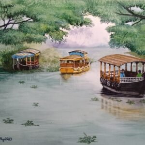 BACK WATER BOAT JOURNEY