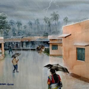 RAINY SEASON- KAYAMKULAM BUS STAND