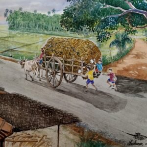 RETURN FROM SCHOOL-KERALA VINTAGE