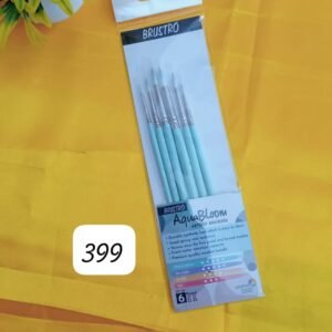 ARTISTS BRUSHES- AQUA BLOOM- SET OF 6 ROUND