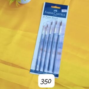 5 PAINT BRUSH ROUND FABER CASTELL
