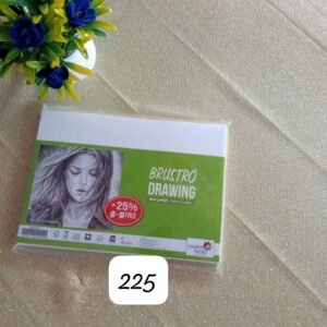 BRUSTRO DRWAING BOOK WHIGH WEIGHT, MEDIUM SURFACE 25% FREE