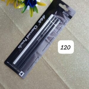 ARTISTS CHARCOAL PENCILS SOFT MEDIUM HARD WHITE 4 NOS
