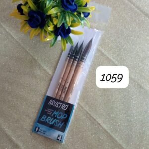 ARTISTS NATURAL HAIR MOP BRUSH 4 NOS