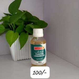 ARTISTS PURIFIED LINSEED OIL 100ML CAMEL